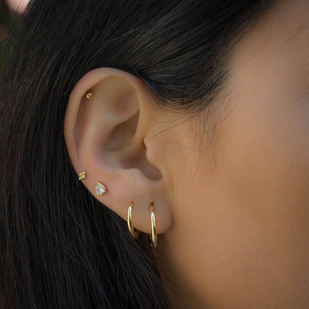 Minimalist Small Hoop Earrings