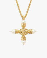 Molten Cross Necklace