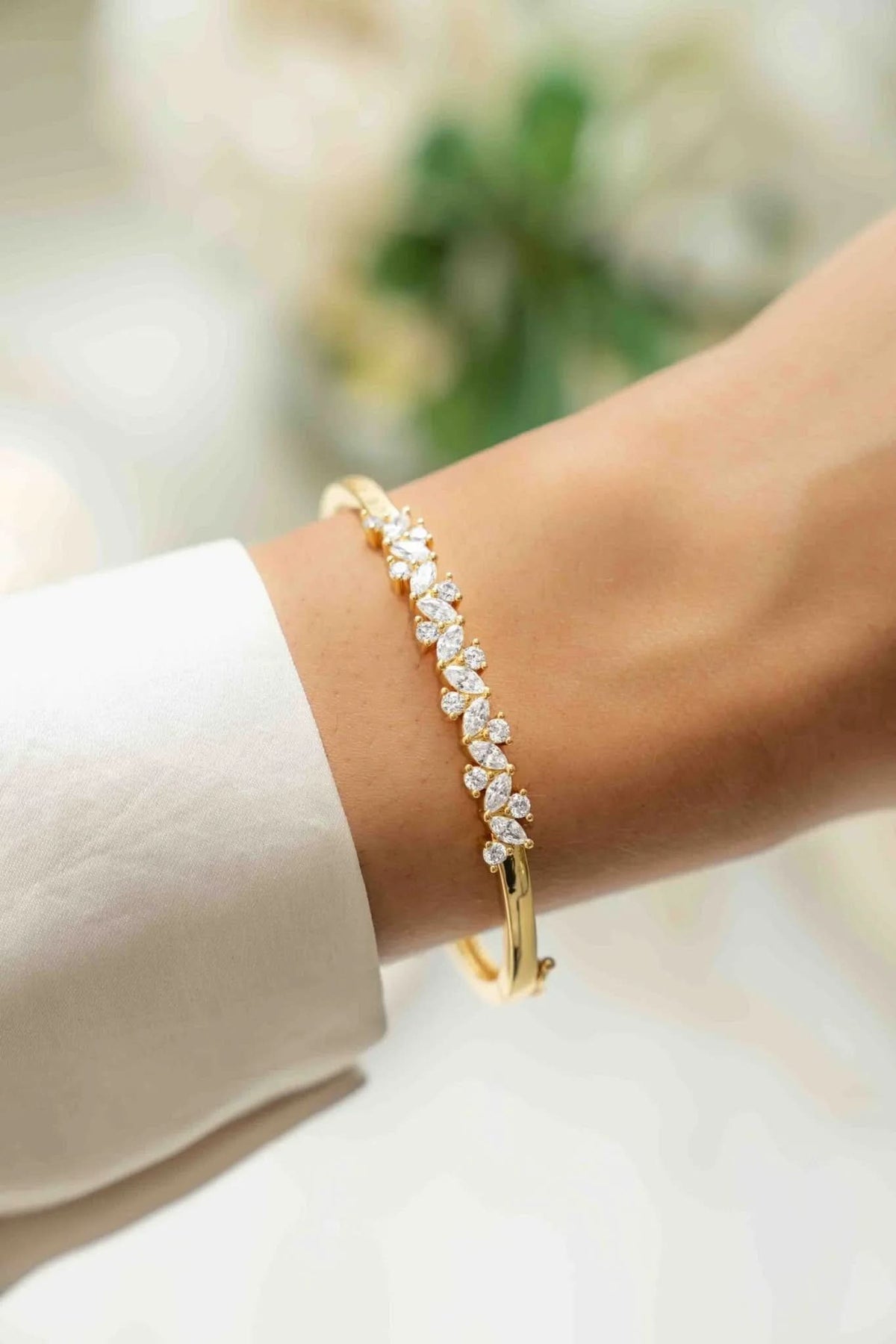 Multi-Stone Bangle
