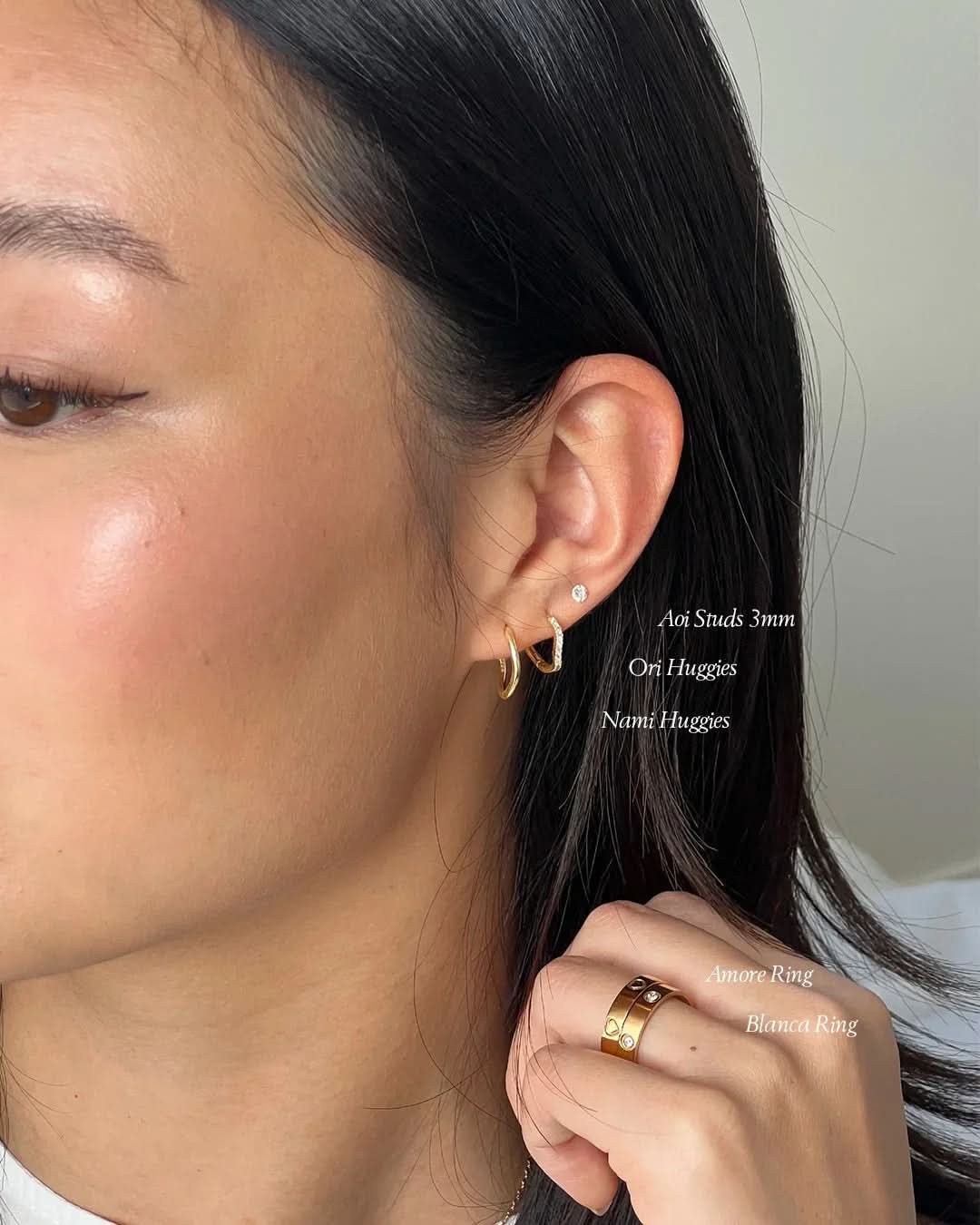 Nami Earrings - Gold