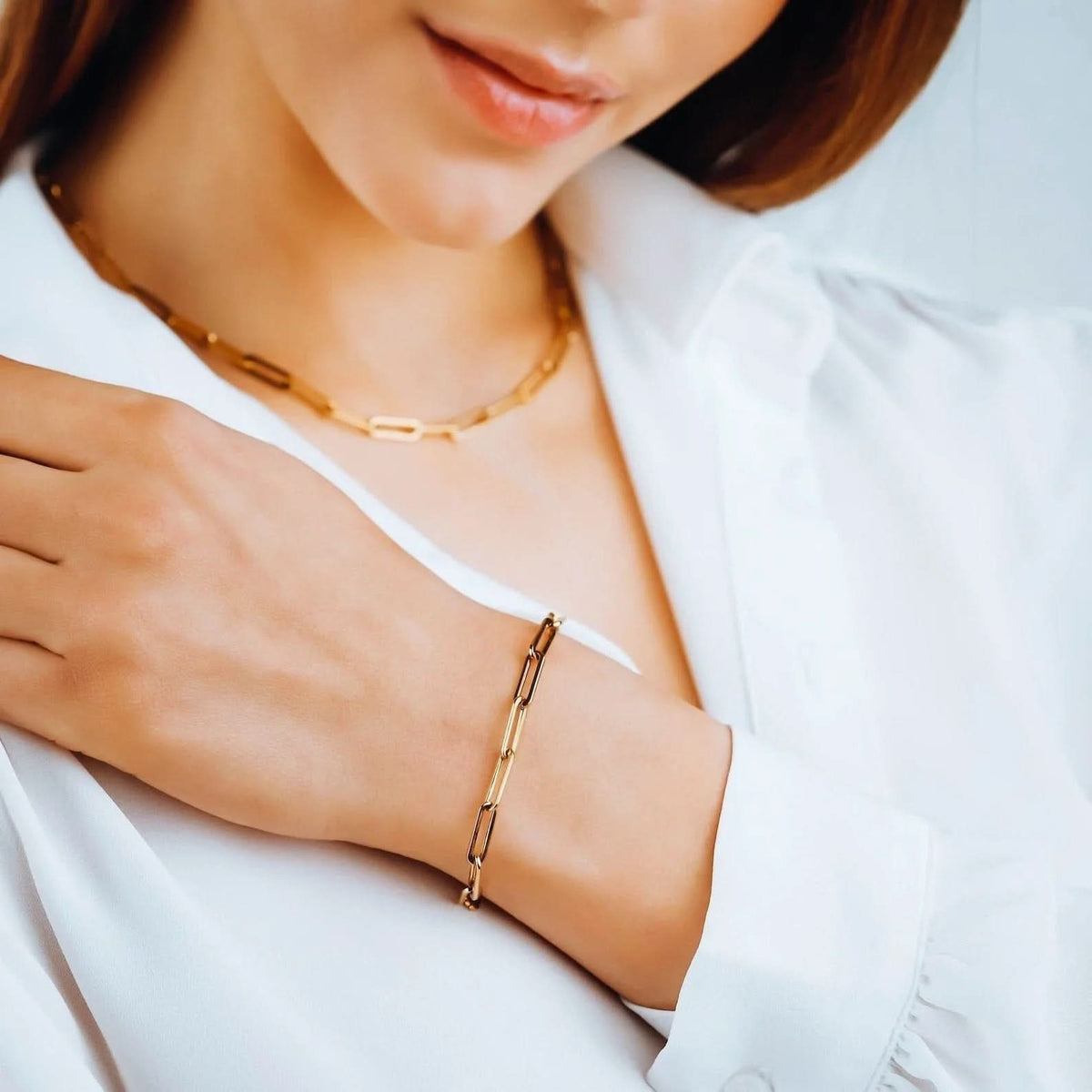 Paperclip Bracelet / Anklet