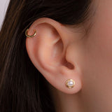 Pearl Button Studs