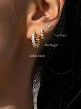 Posie Earrings - Gold