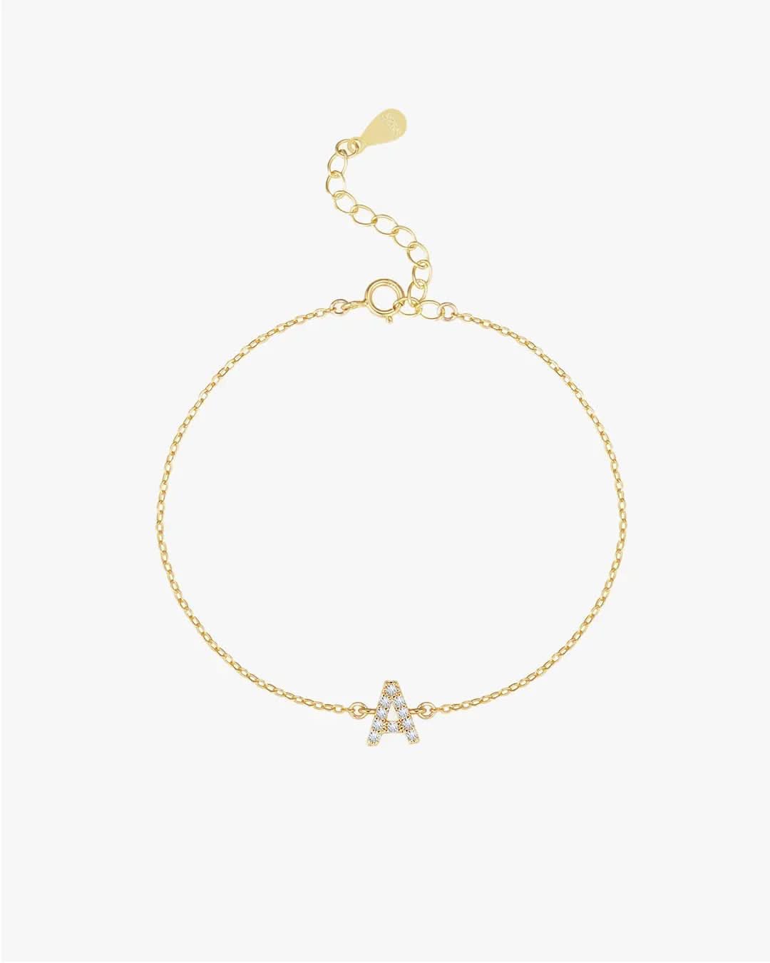 Lima Initial Bracelet
