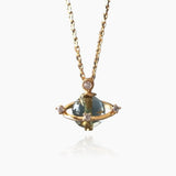 Saturn Planet Necklace