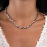 Statement Pavé Necklace