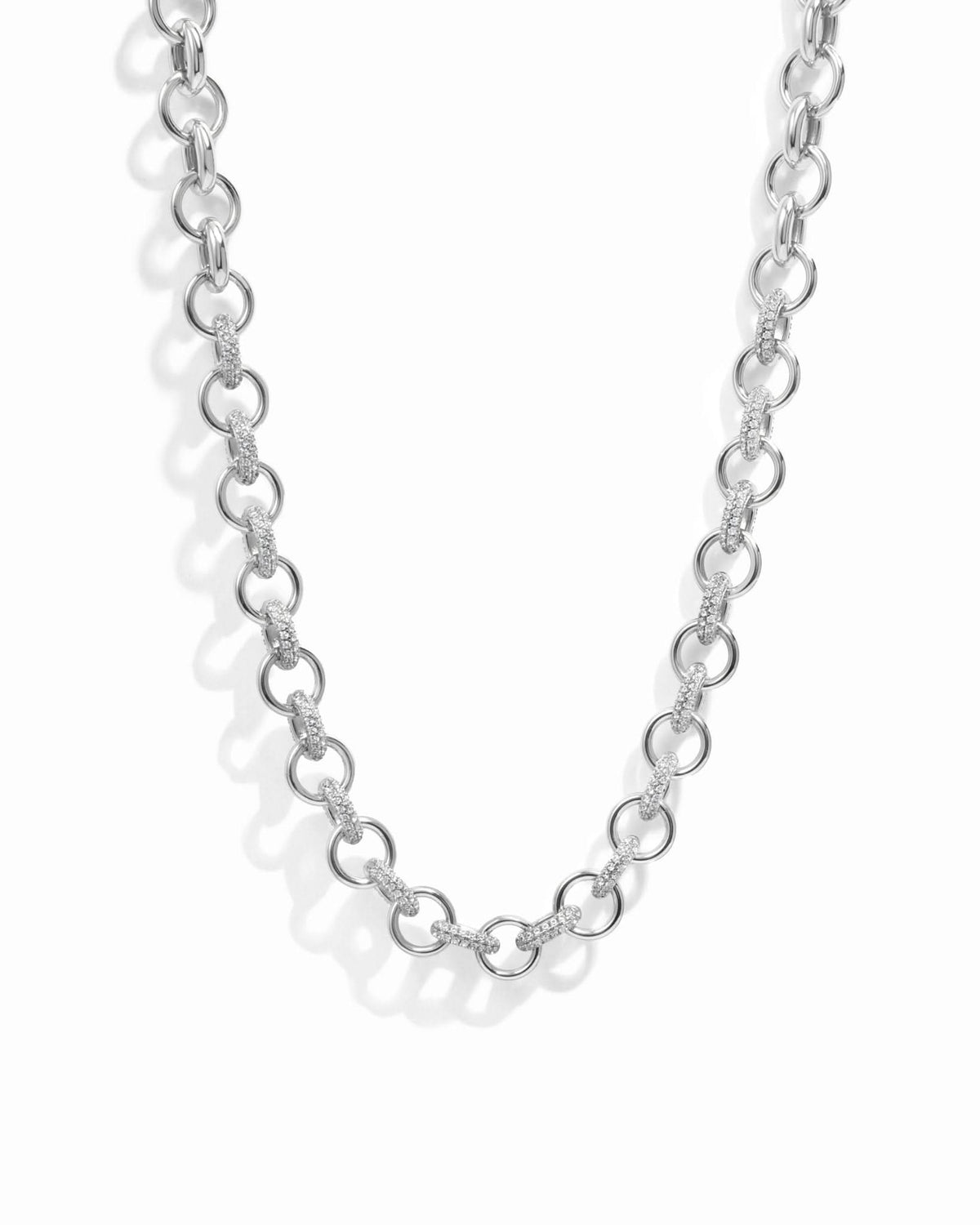 Statement Pavé Necklace