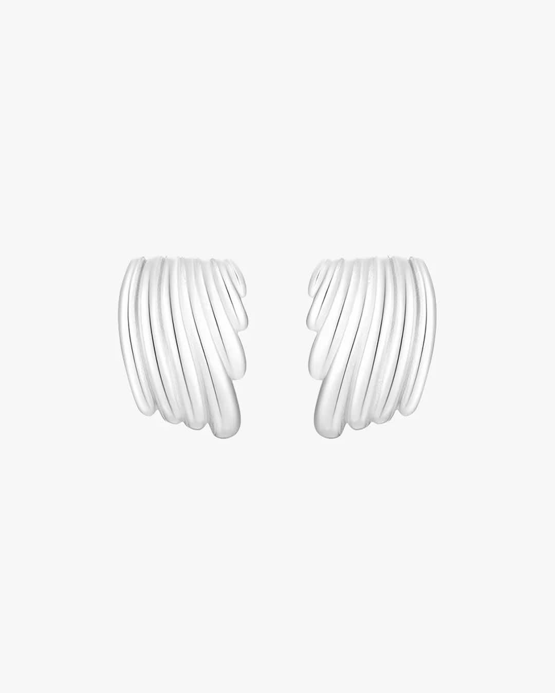 Lyra Earrings – Silver