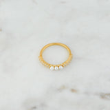 Three Pearl Ring