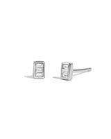 Tiny Baguette Studs