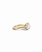 Toi et Moi Pearl Ring