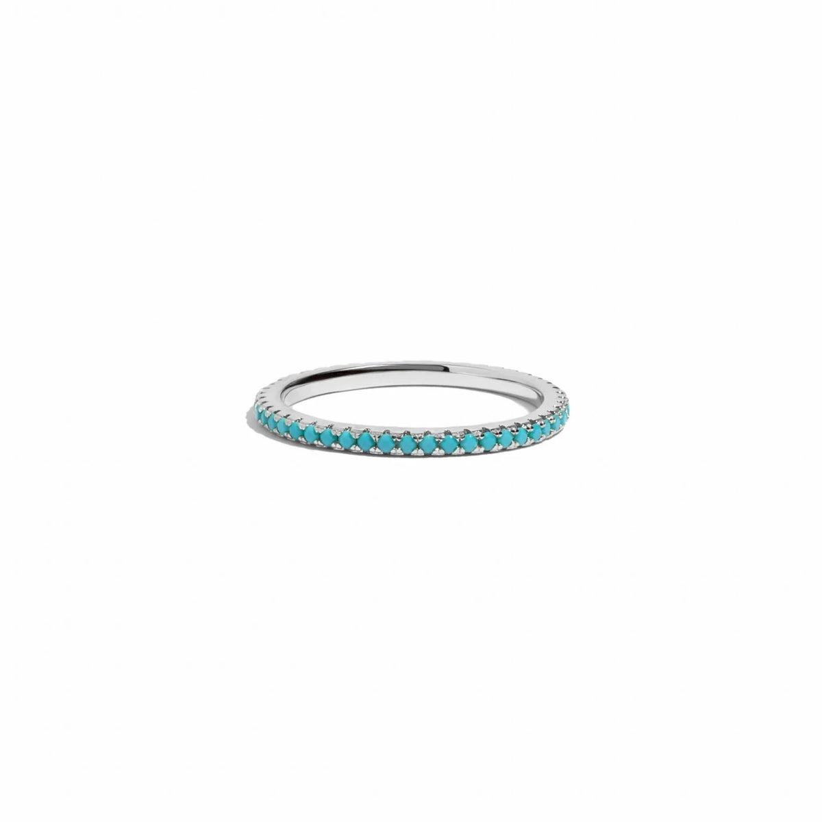 Turquoise Eternity Ring